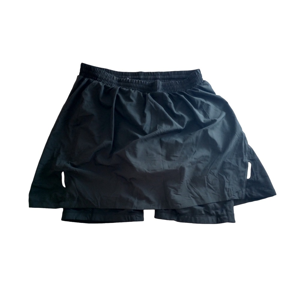 Beroy Sports Cycling Skort Padded Bike Shorts 3XL Black  Touring Skirt Shorts